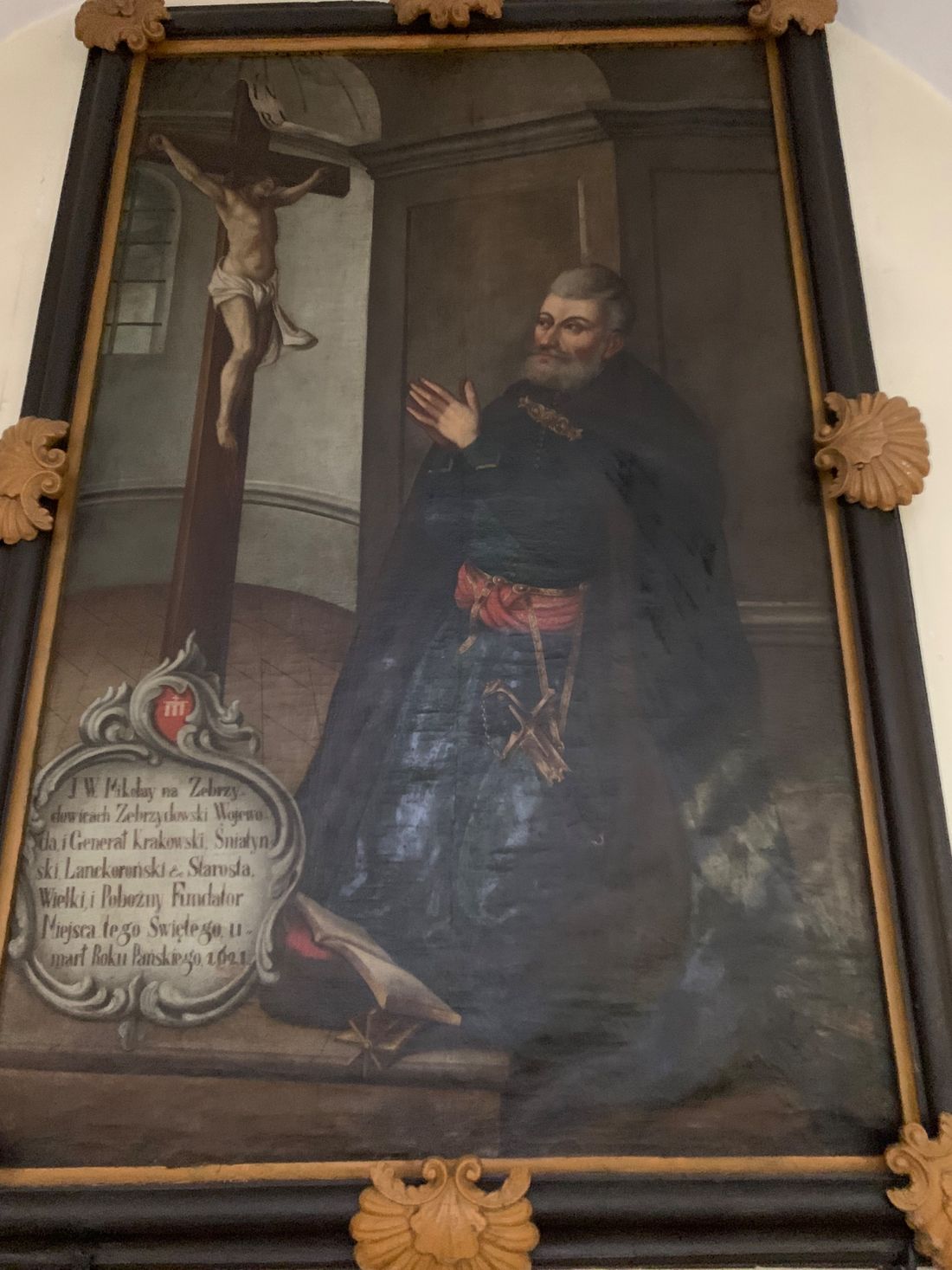 Mikołaj Zebrzydowski, inicjator budowy kompleksu klasztornego w Kalwarii Zebrzydowskiej