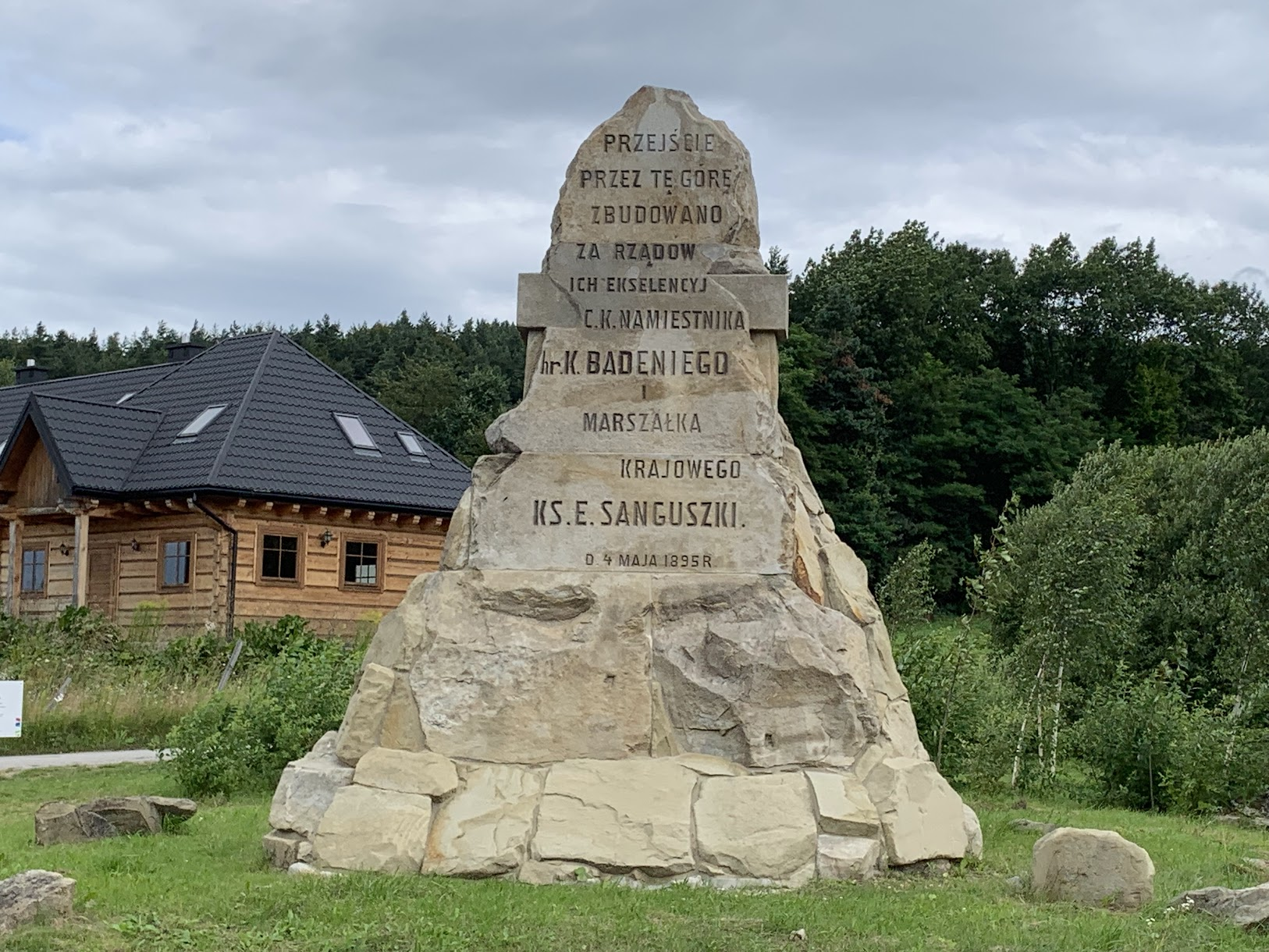 Pomnik hrabiego Badeniego i księcia Sanguszki