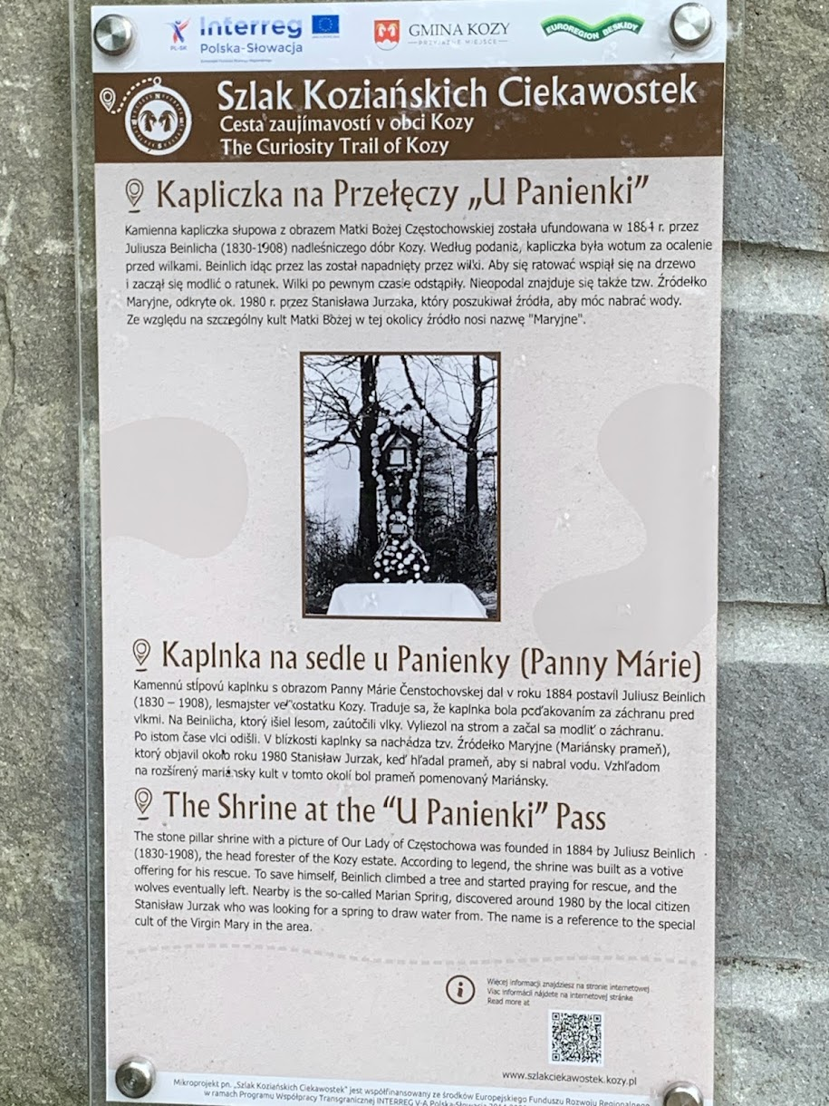 Kapliczka na Przełęczy u Panienki