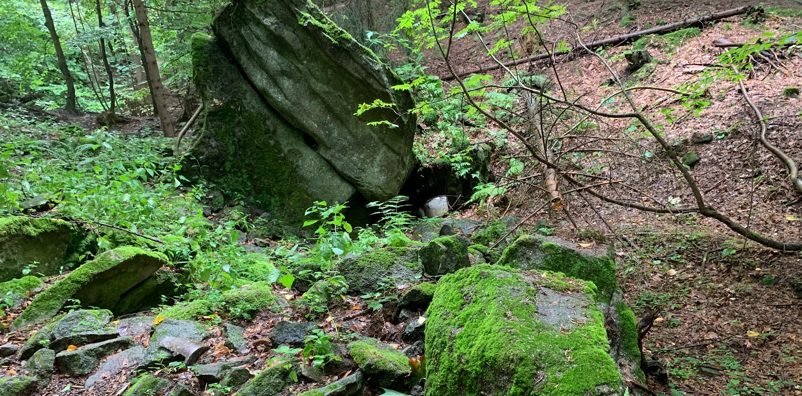 Skalne ciekawostki Beskidu Małego. Kamienie, ostańce, wychodnie skalne, jaskinie, groty, wodospady.