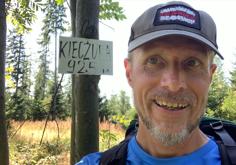 40 kilometrów na urodziny. Koniec bez kropki, Europejski Dział Wód i prawie pusty szlak. 
