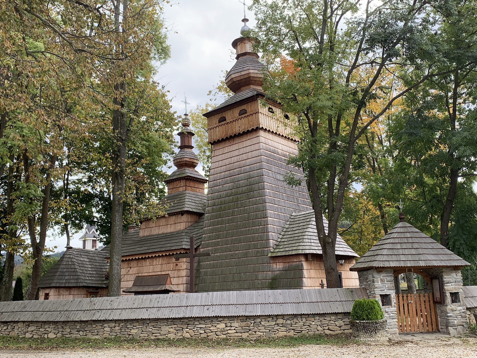 Zabytkowa cerkiew w Powroźniku