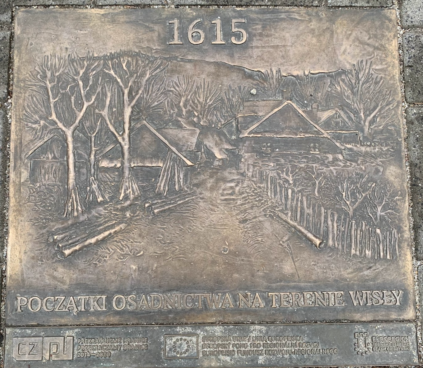 Historia Wisły na deptaku. Wycieczka z serii "Pociąg w góry". Wisła Głębce - Soszów - Wisła Centrum.