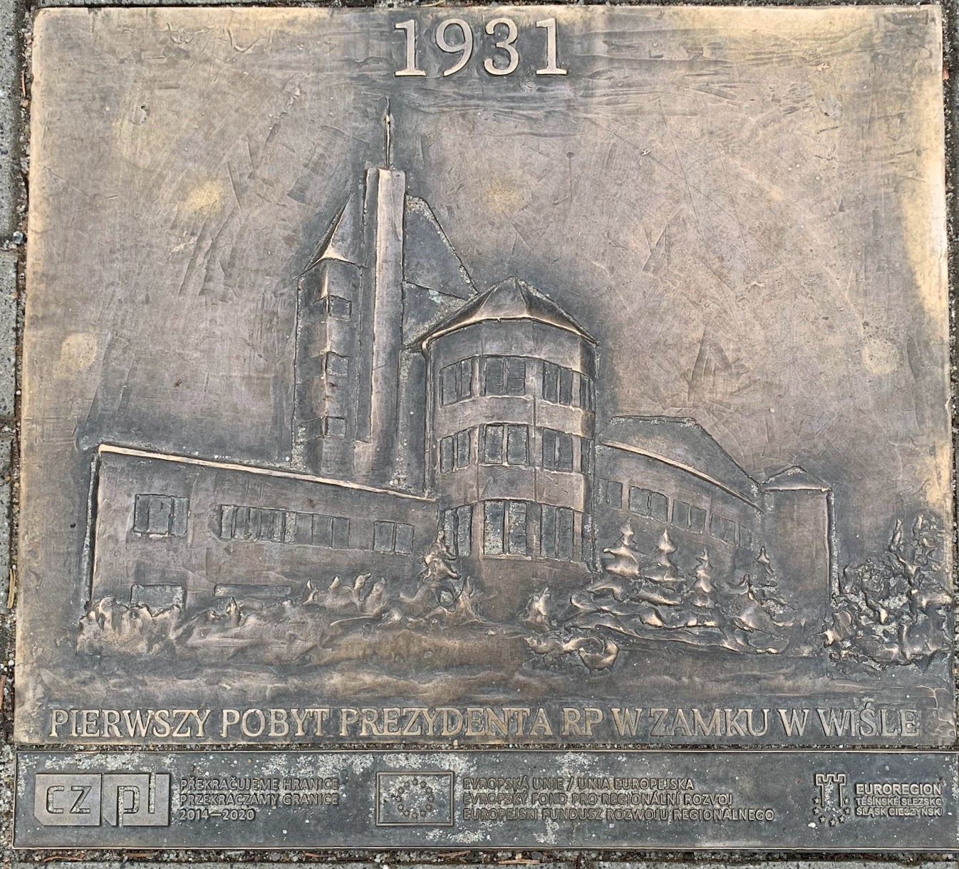 1931r - prezydent RP po raz pierwszy odwiedza wiślański ”Zameczek”