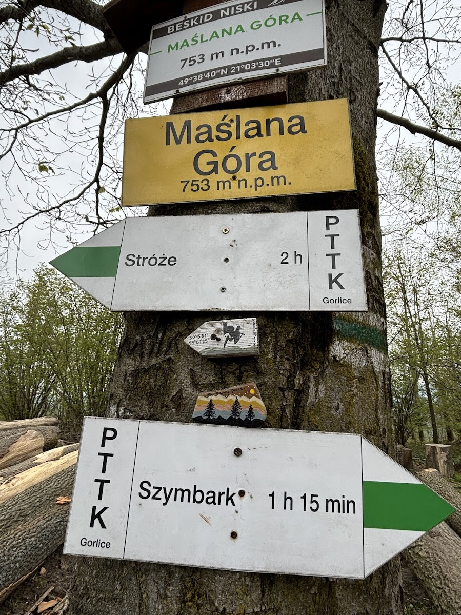 Maślana Góra, 753m n.p.m