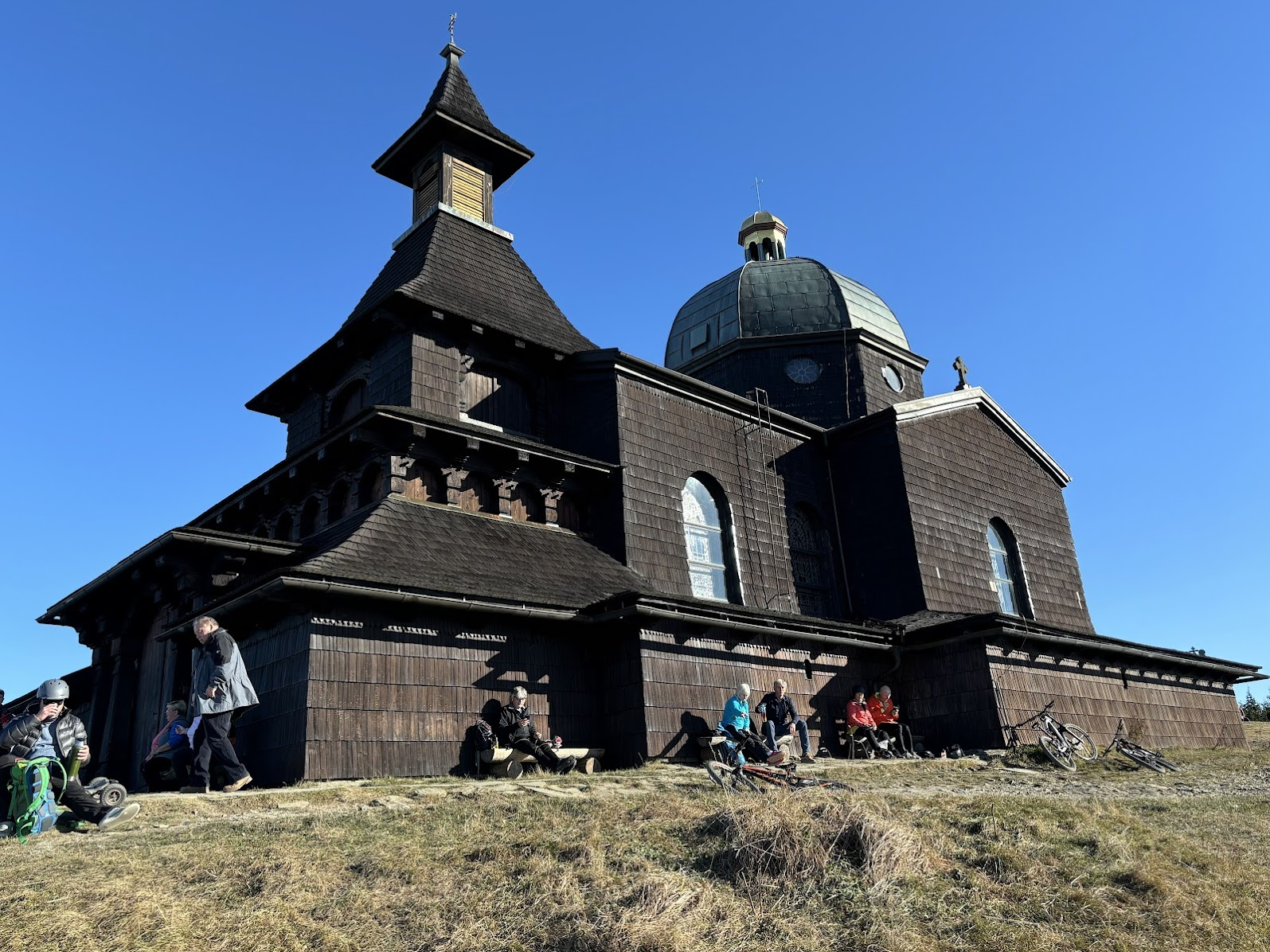 Kaplica św. Cyryla i Metodego na szczycie Radhošť