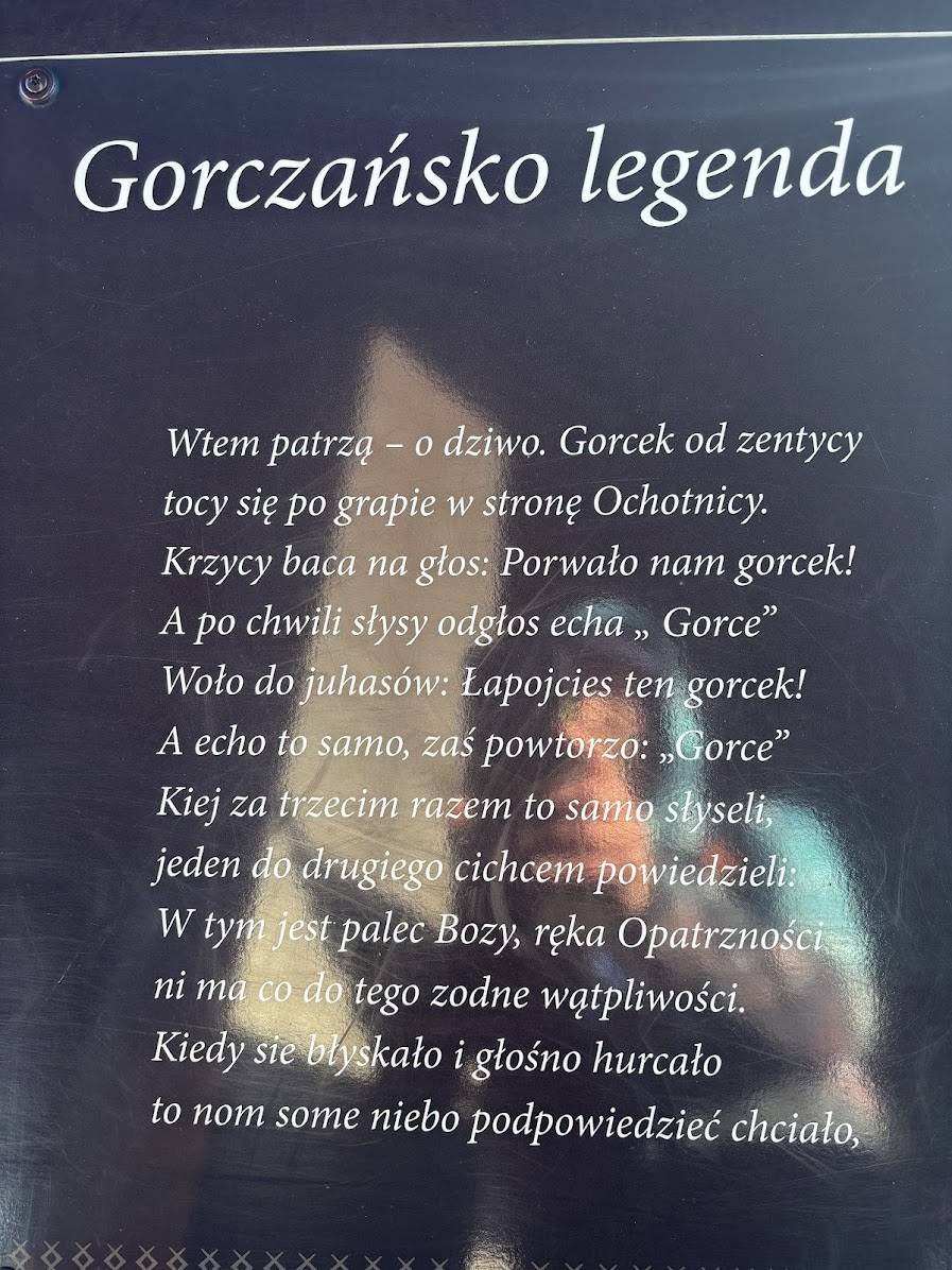 Gorczańsko legenda