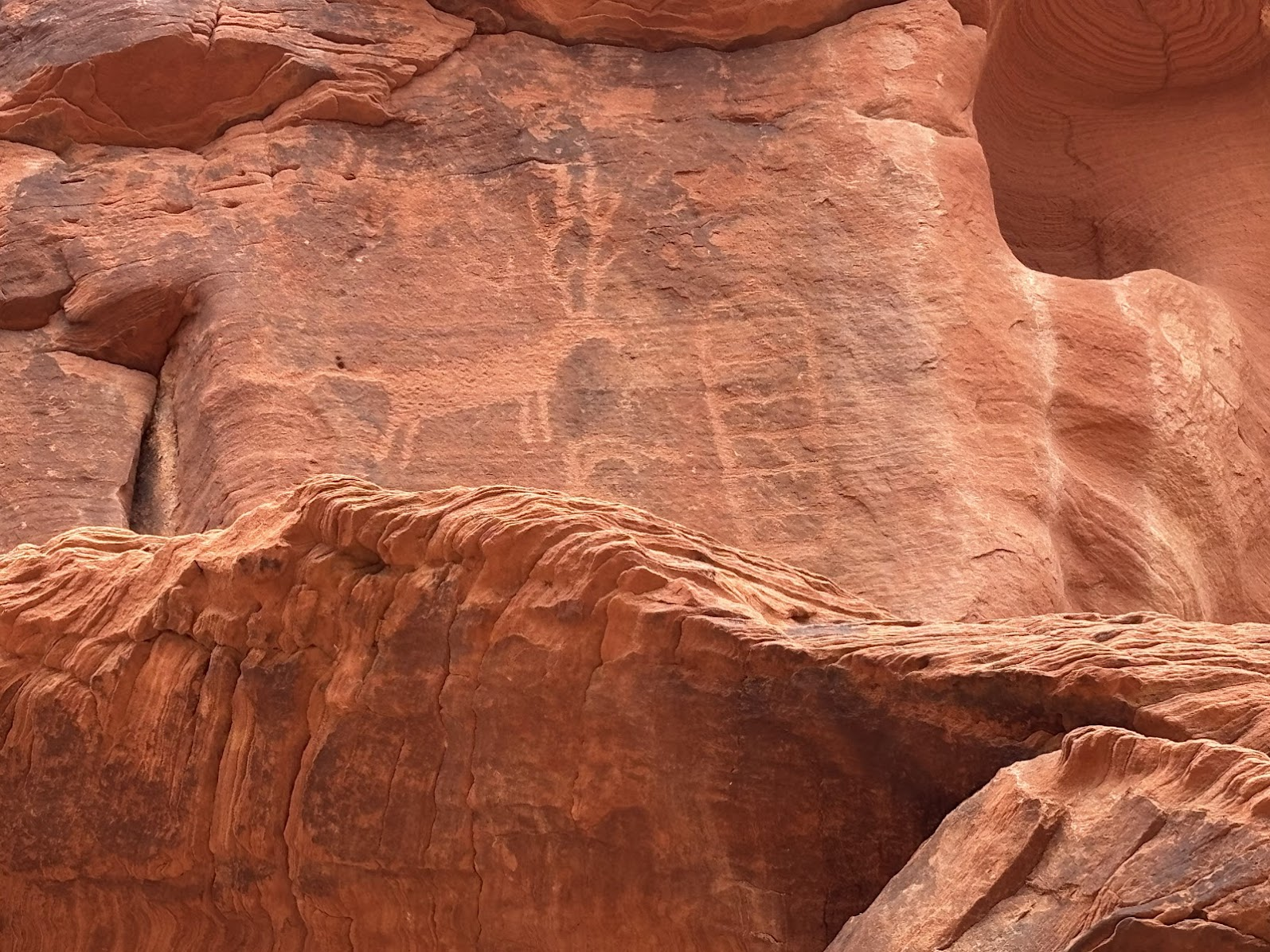Petroglyphs in Mouse’s Tank Canyon - Valley of Fire State Park, NV