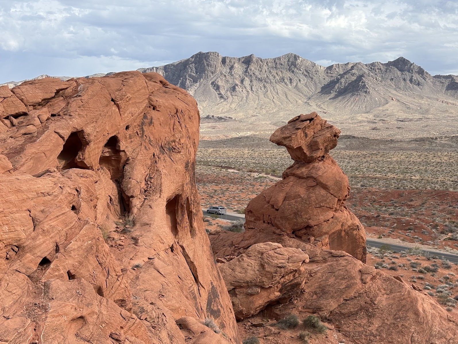 Balancing Rock - Valley of Fire State Park, NV