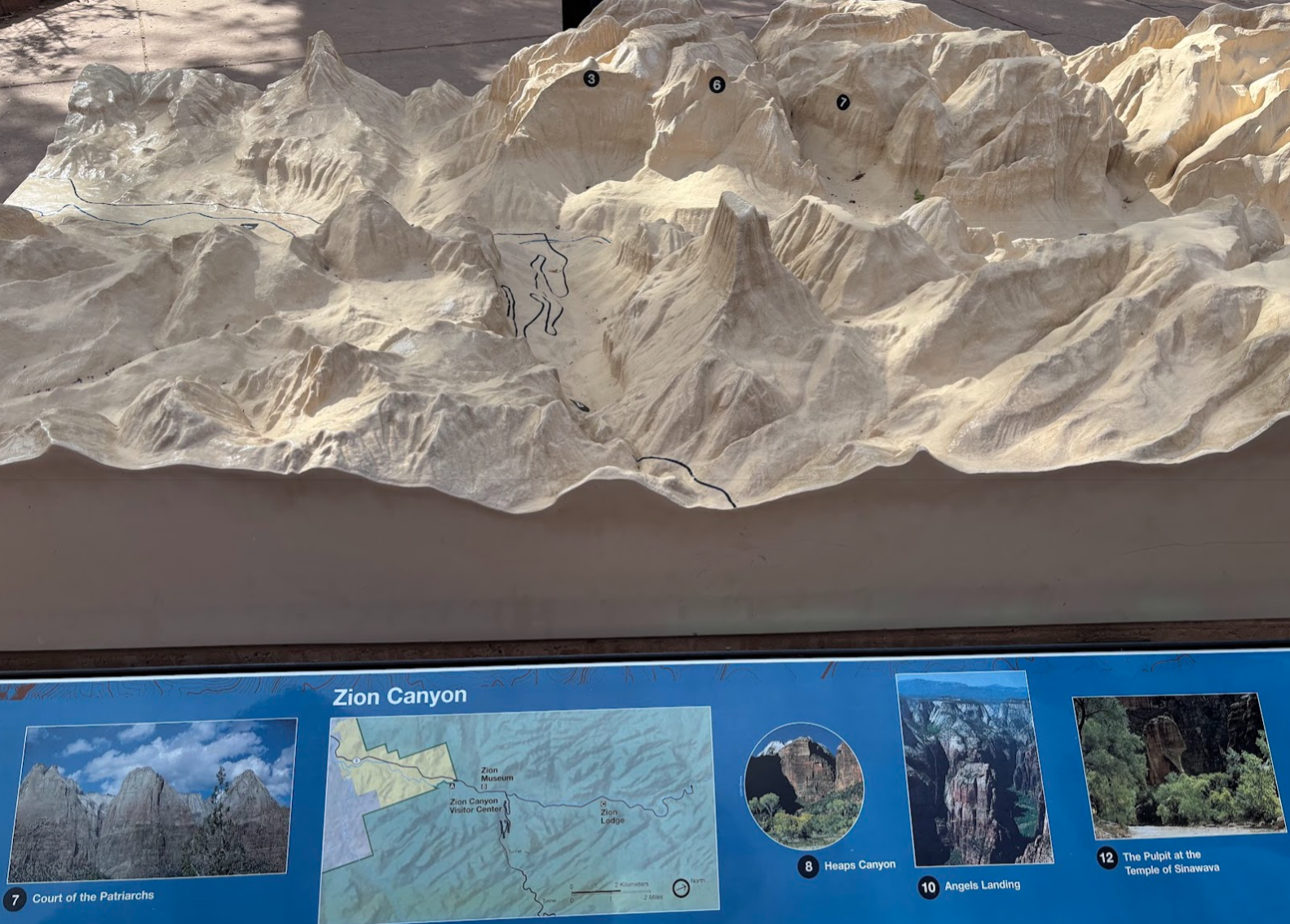 Zion Canyon Model