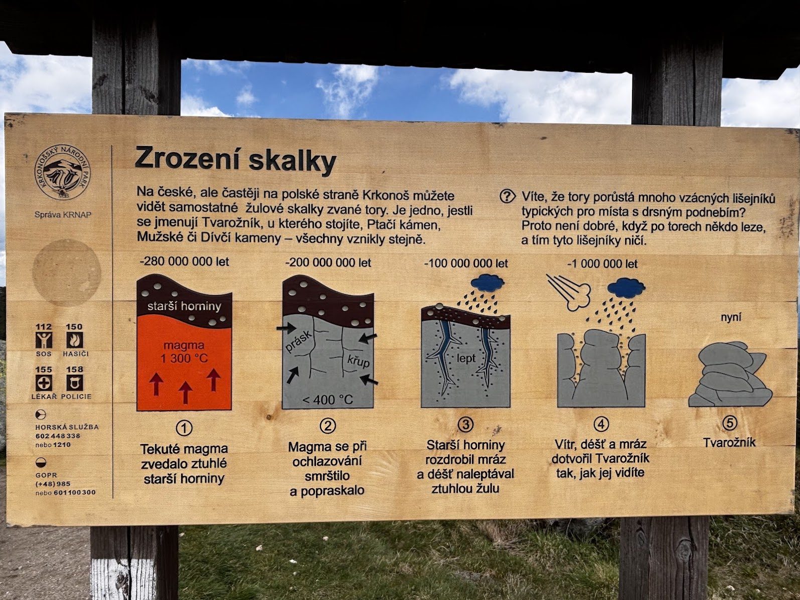 Jak powstają granitowe ostańce