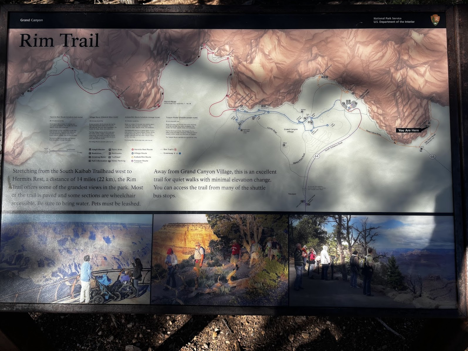 Free Shuttles in Grand Canyon National Park (South Rim)