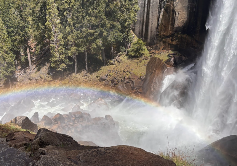 Vernal and Nevada Falls. Yosemite National Park, Day 1. US Southwest Trip Day 13 [POL/ENG].