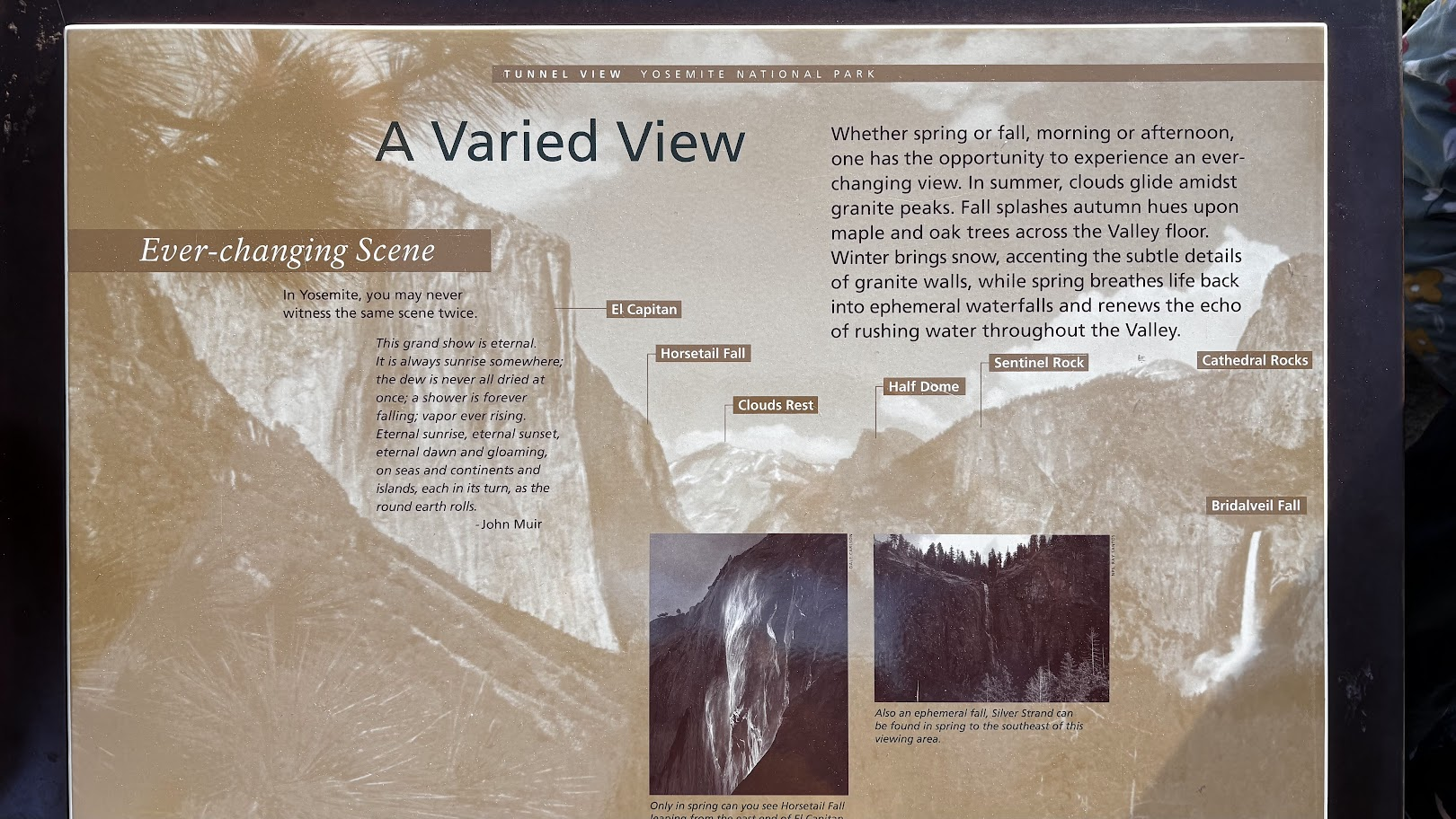 Tunnel View explained