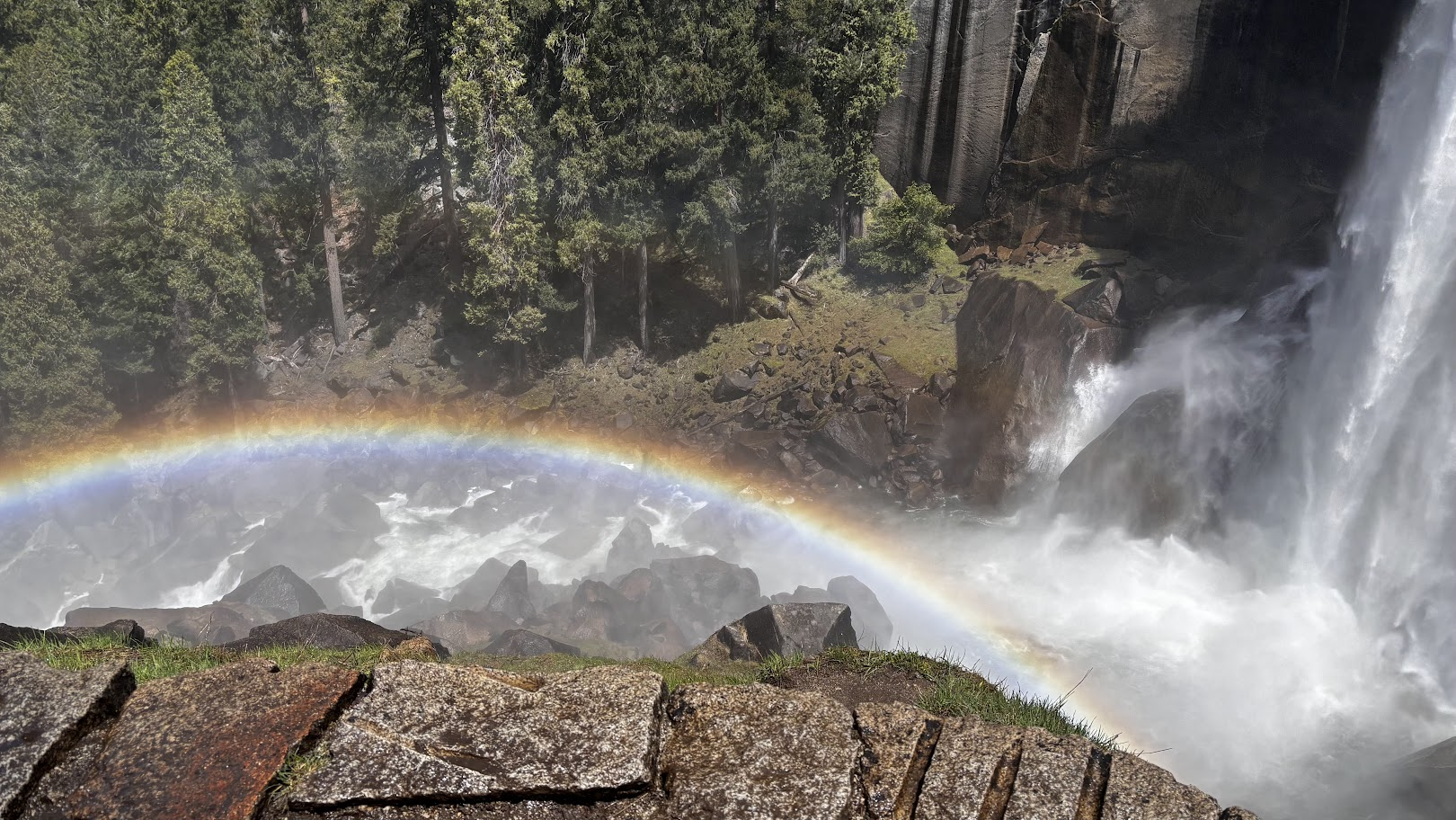 Rainbow at the Vernal Fall