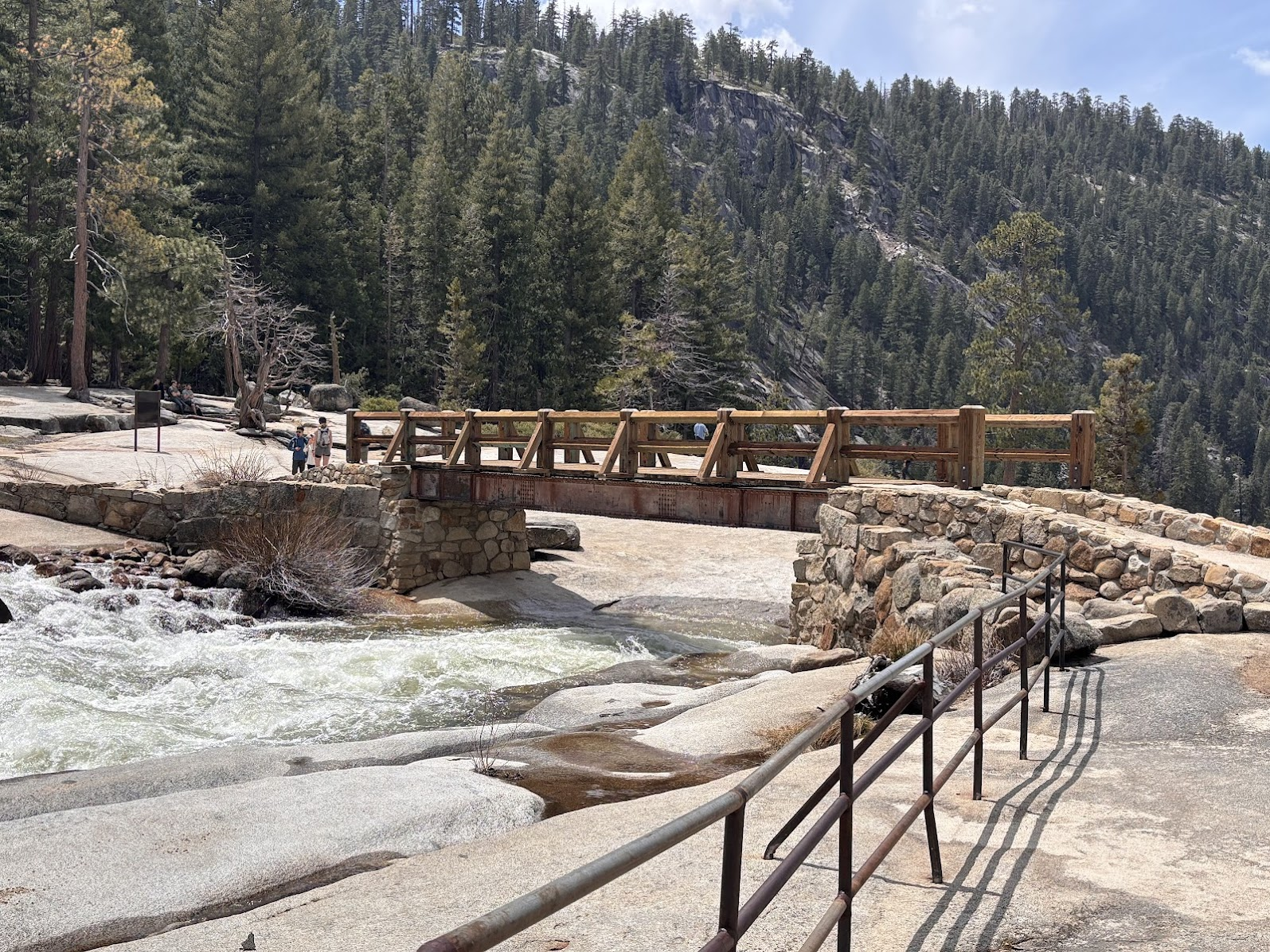 Bridge over Nevada Fall