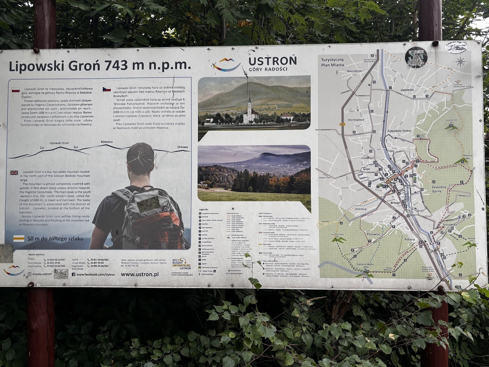 Lipowski Groń, Beskid Śląski