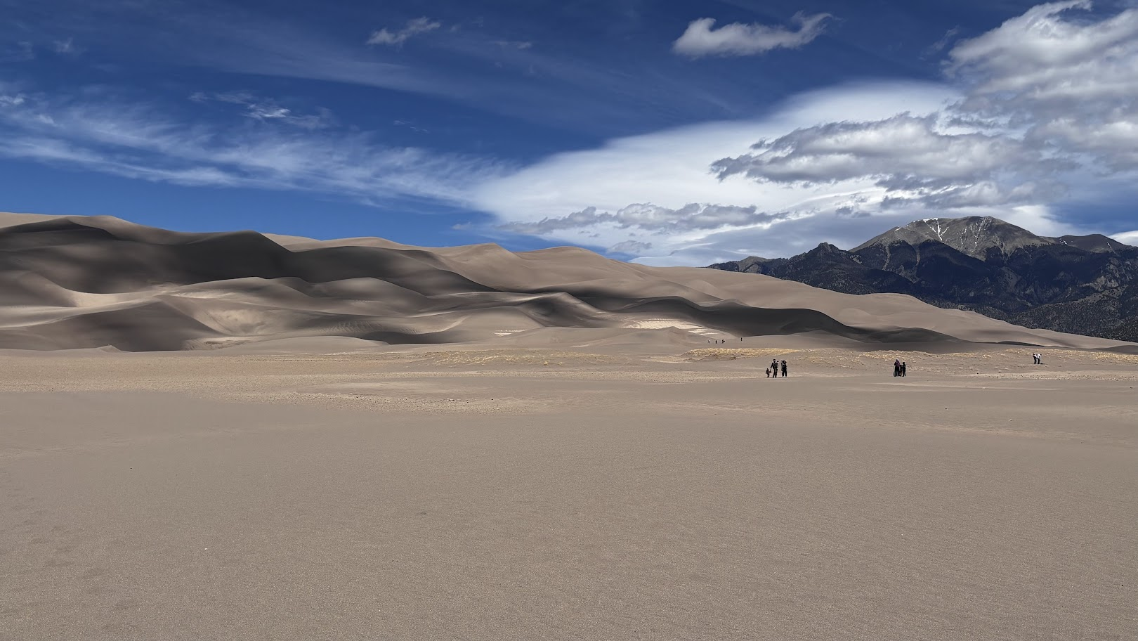 Great Sand Dunes and Sangre de Cristo mountains