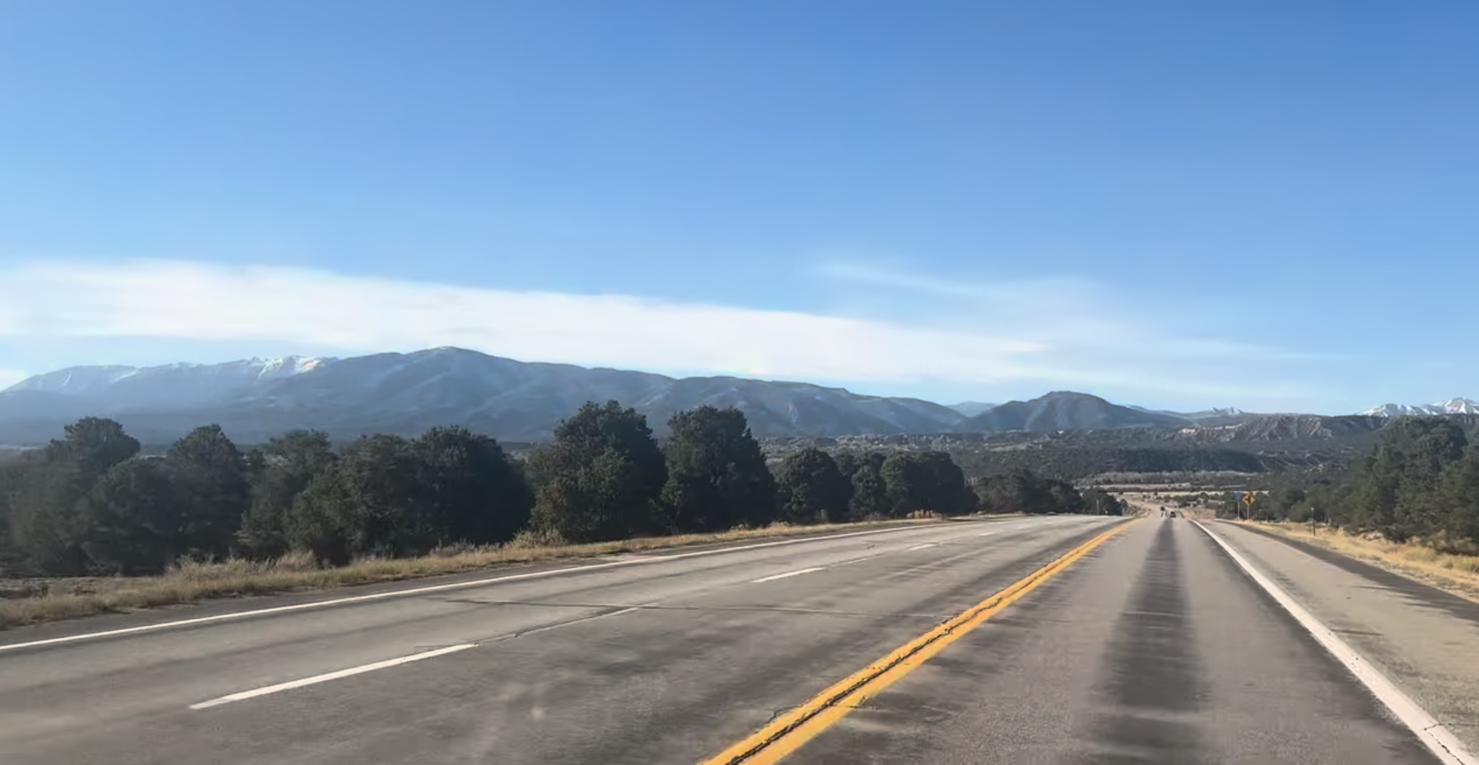 Colorado State Highway 285 between Buena Vista and Poncha Springs