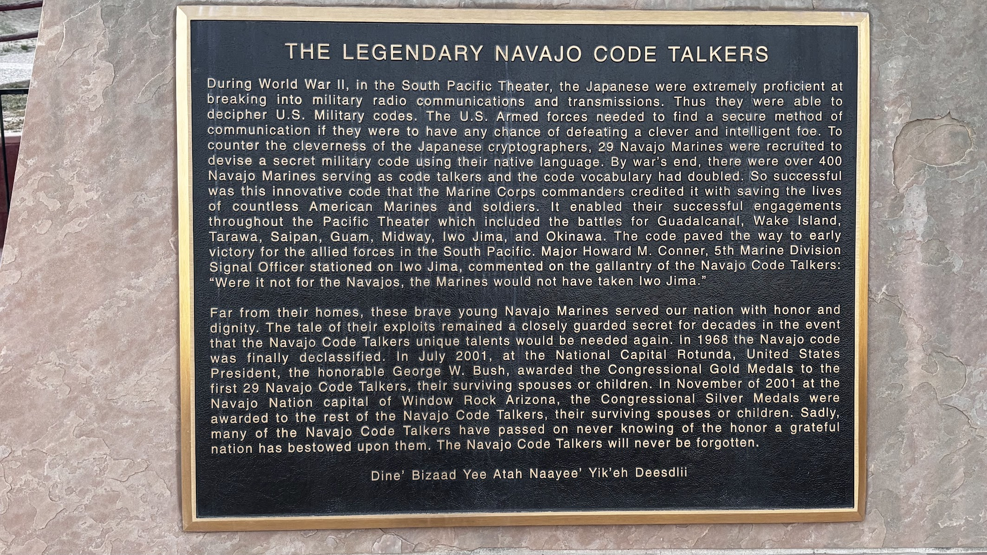 Navajo Code Talkers