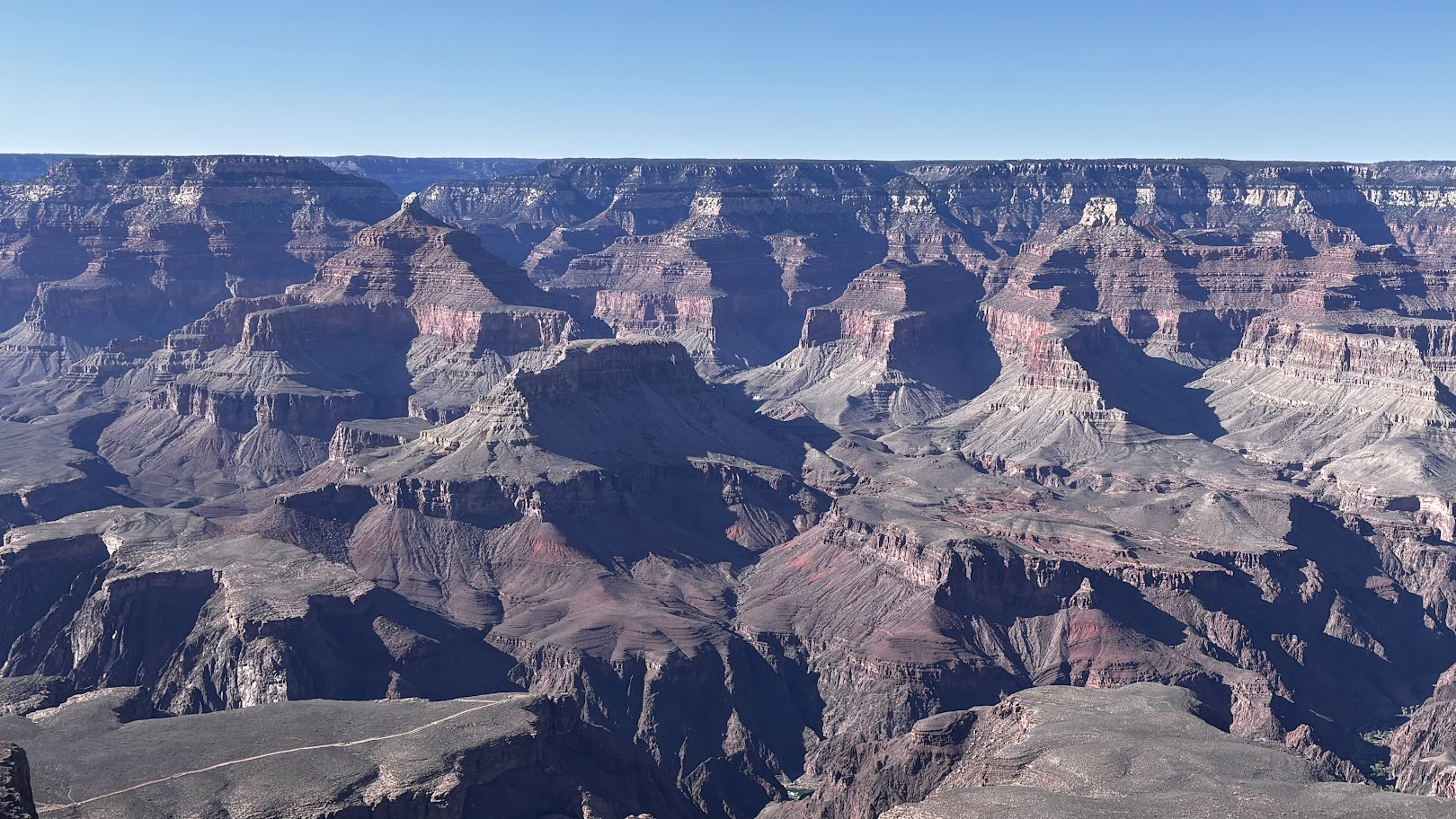 Last final view - Mather Point, near Grand Canyon National Park Visitor Center