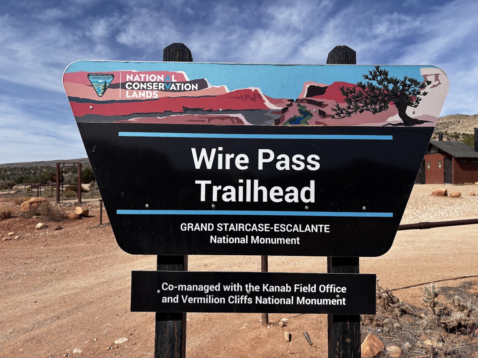 Wire Pass Trailhead parking