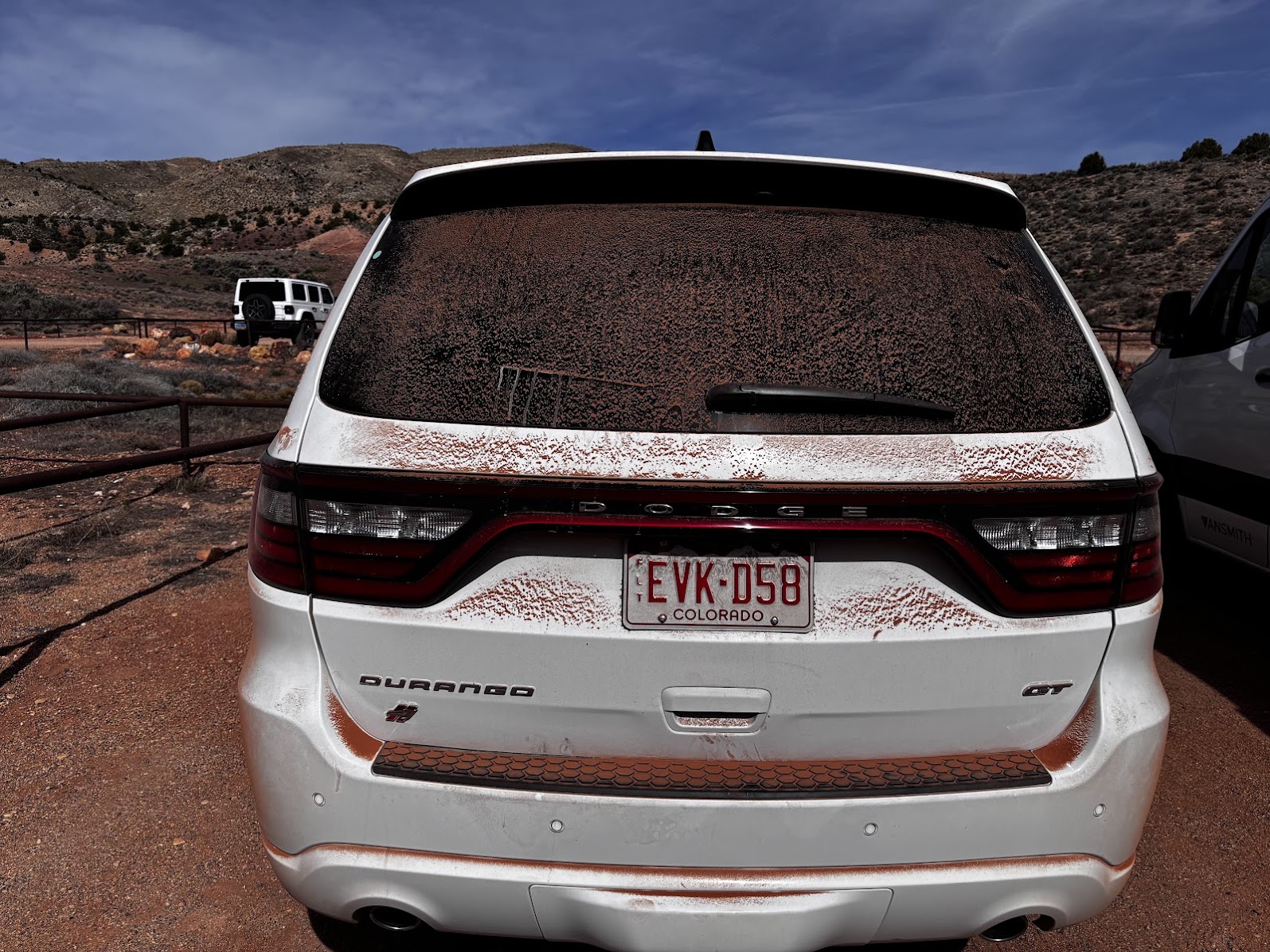 Our car after the adventure...