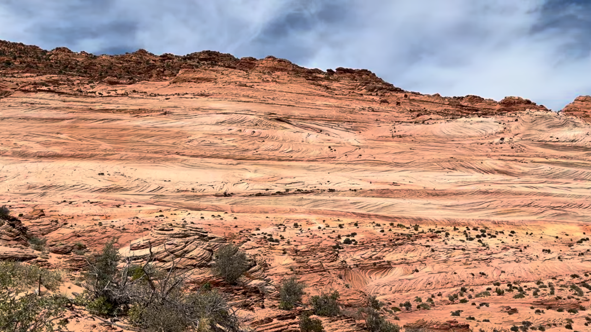 Almost there - 1:25hrs from trailhead. See a short panorama video
