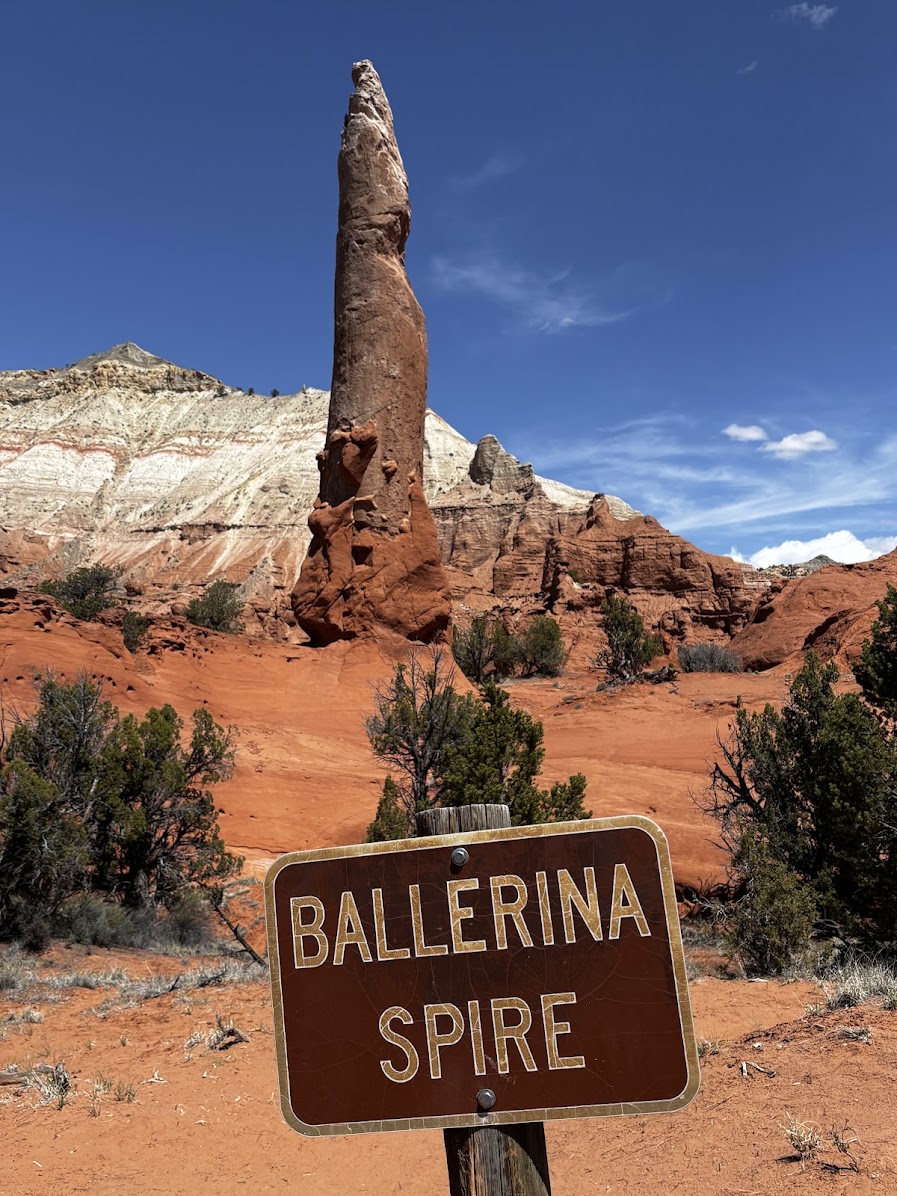 Balerina Spire, Kodachrome Basin