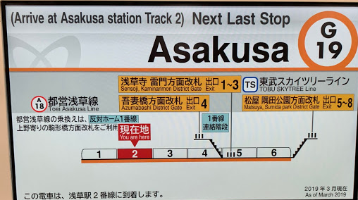 Asakusa station