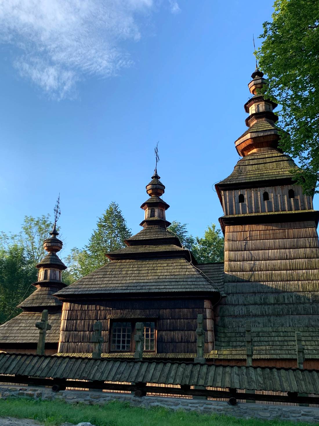 Wooden church in Kotań, Poland