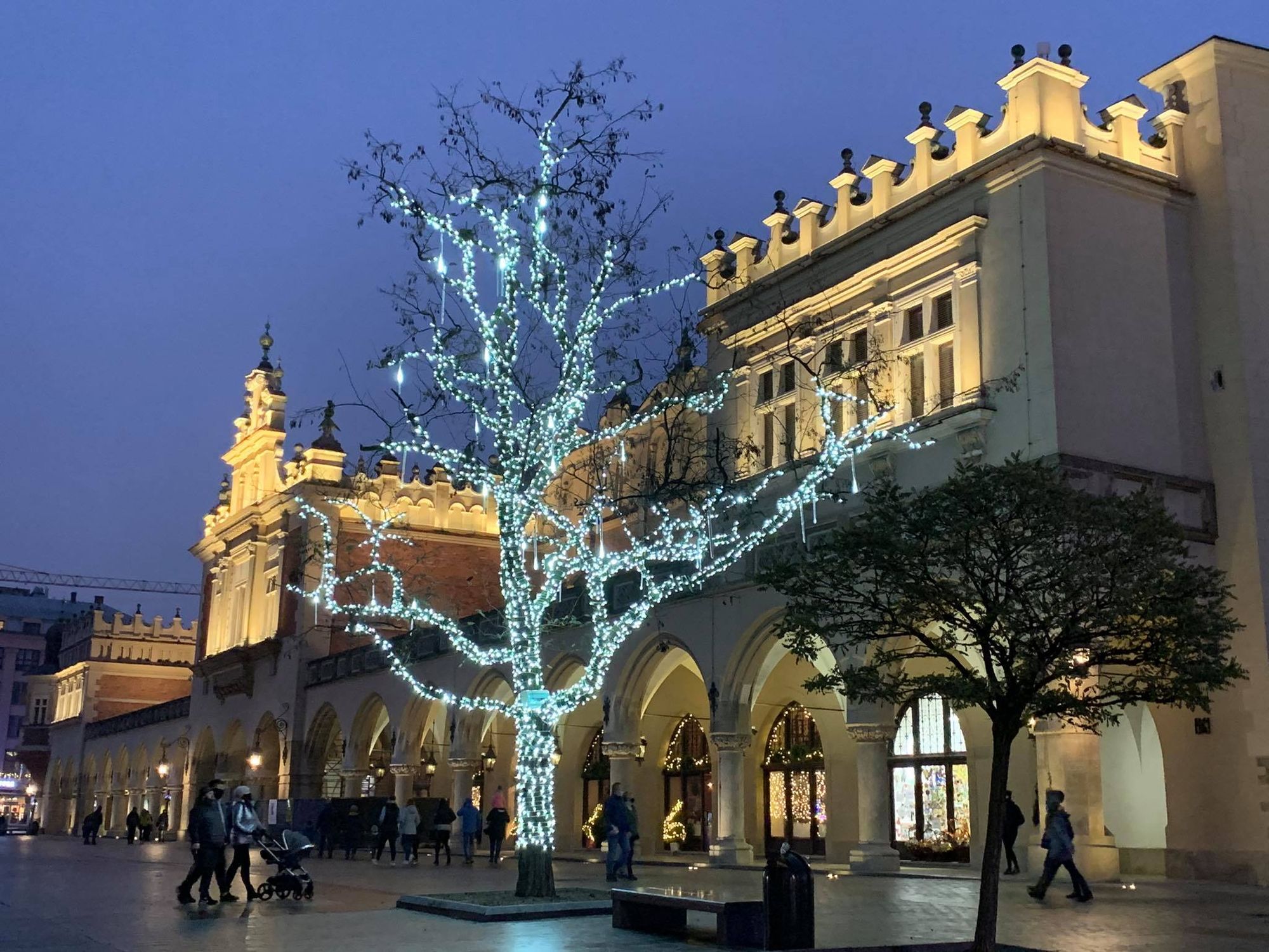 Sukiennice, Main Square in Kraków, Poland