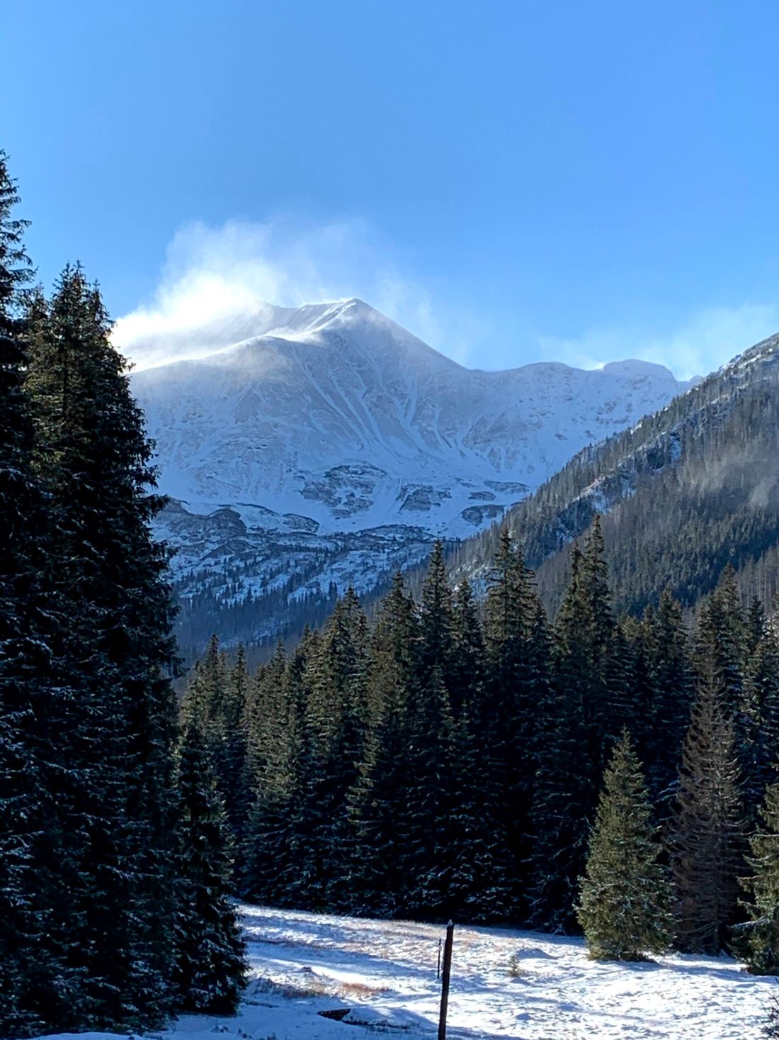 The Tatras, view from Hala Ornak, Poland