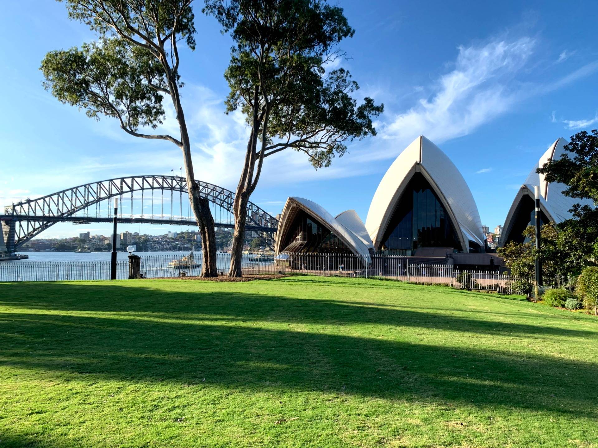 Opera House and Harbor Bridge, Sydney, Australia
