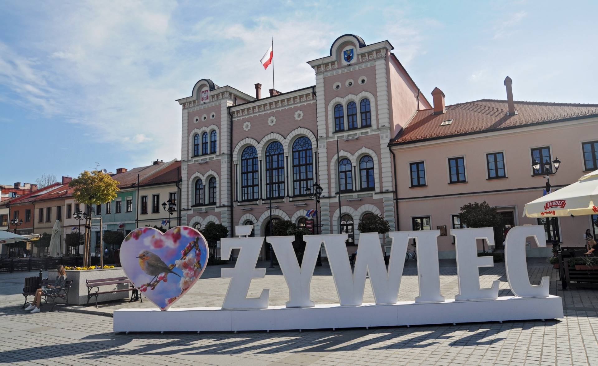 Żywiec - a town in Polish highlands