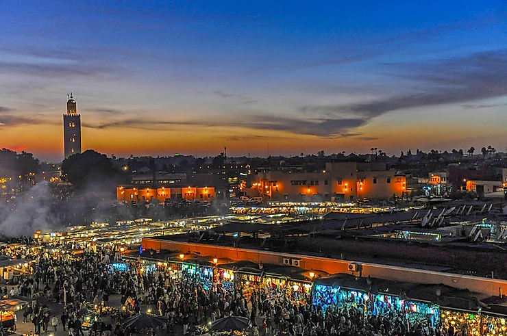 Jamaa el-Fna by Jorge Láscar @Flickr