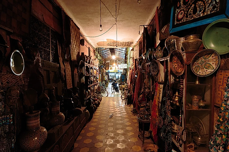Marrakech souks by Mr Seb @Flickr