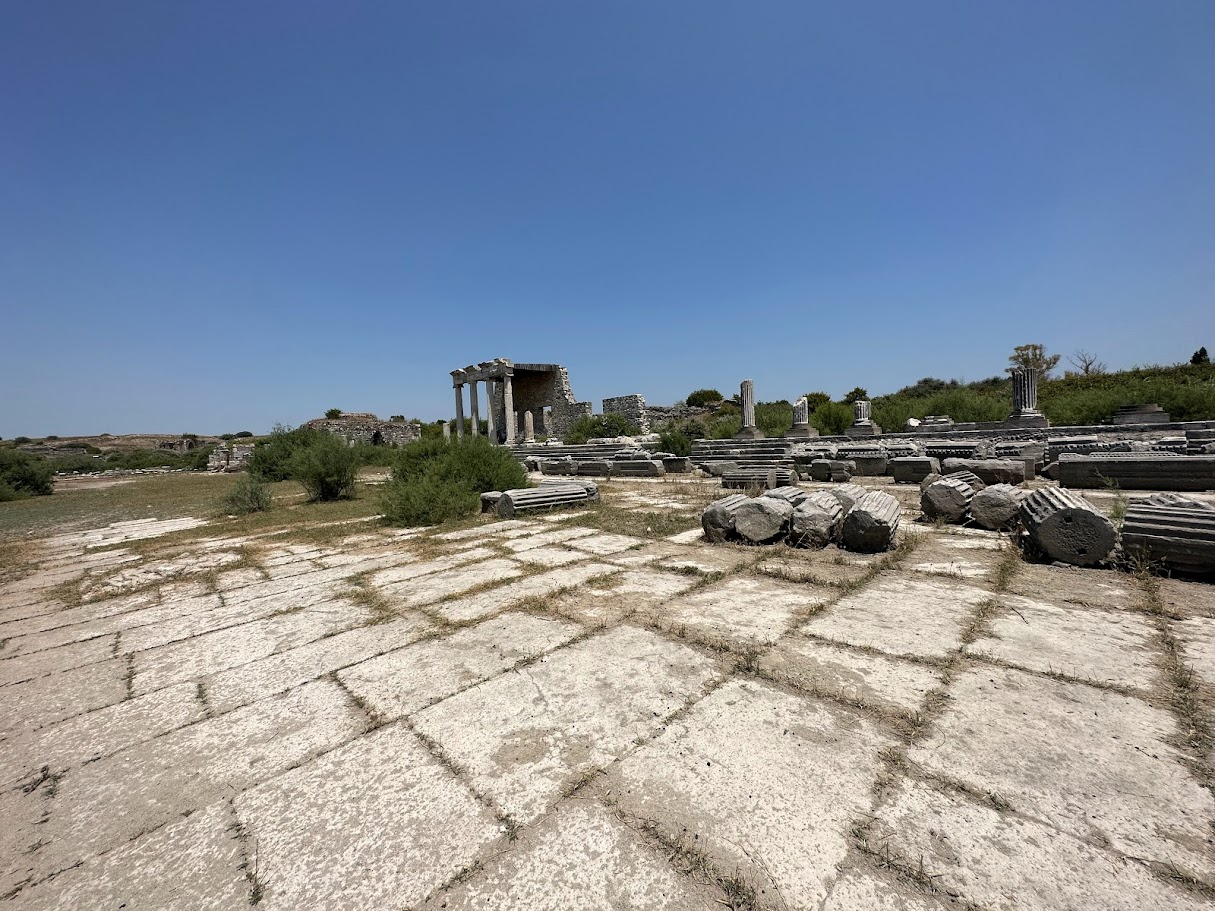 Ruins in Repose: The sprawling remains of the Agora in Miletus, where ancient commerce and conversation once thrived.