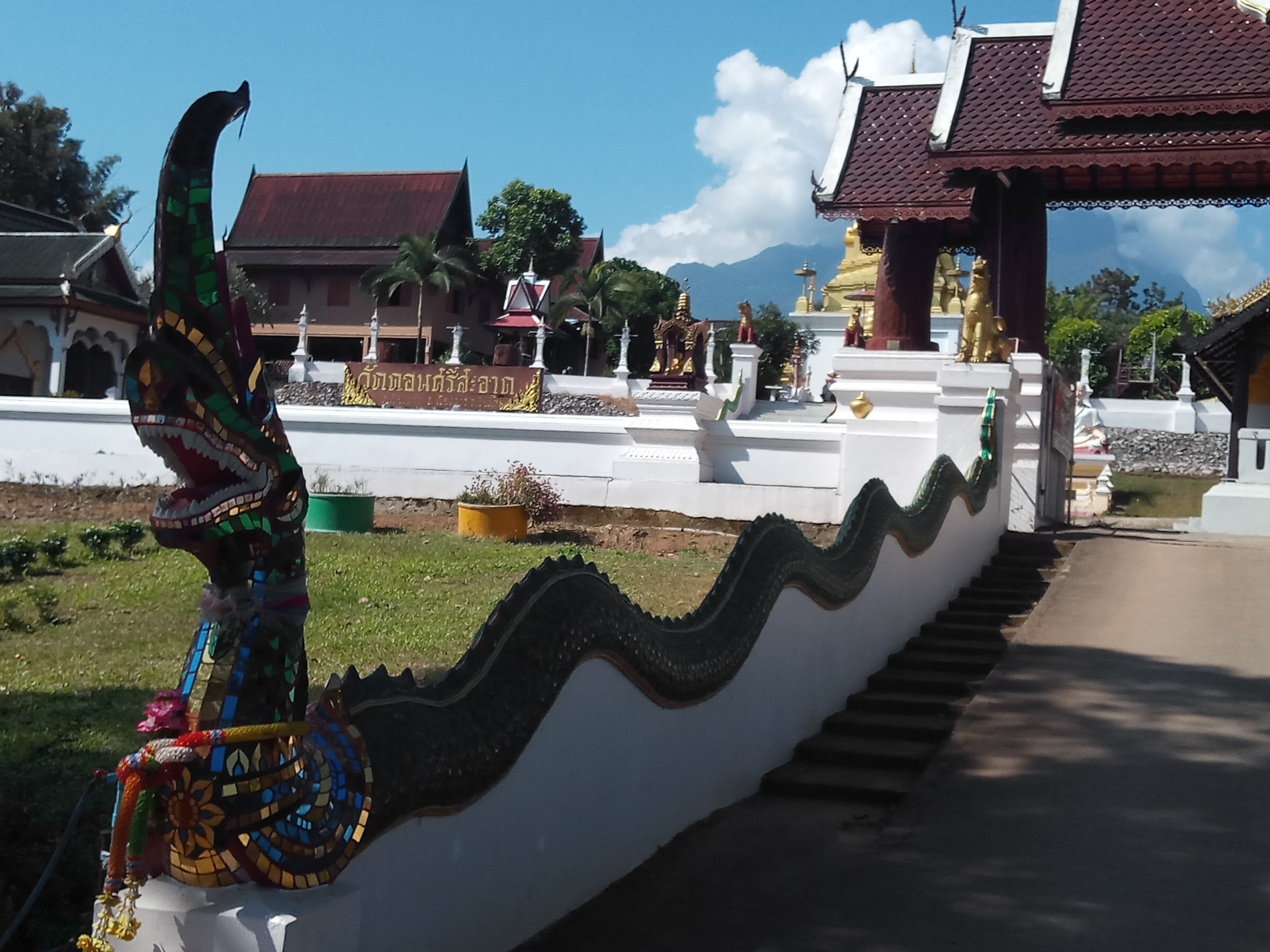 From a temple in Northern Thailand Chiang Dao