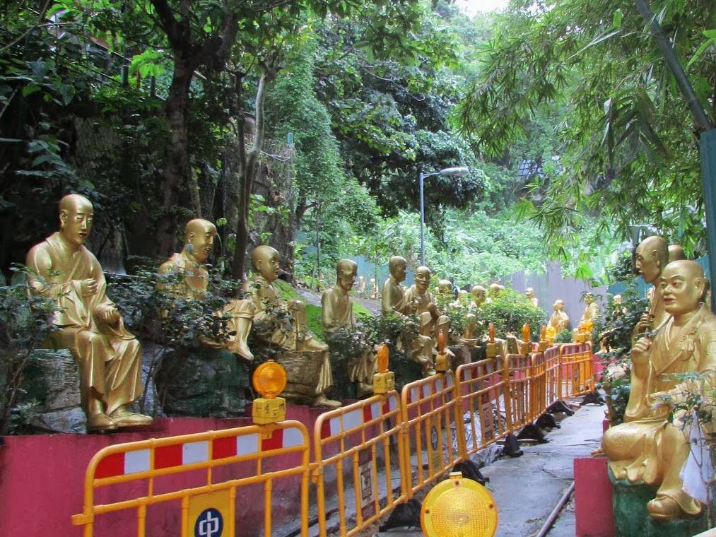 The "Ten Thousand Buddhist Monks"
