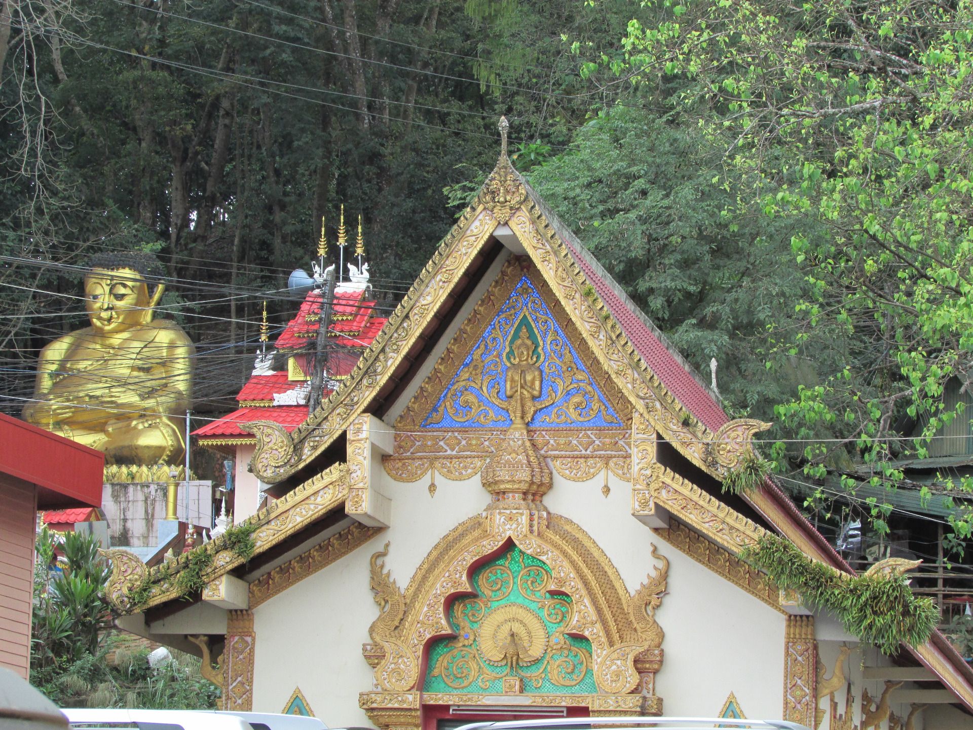 Mae Sai "the river Sai" border between thailand northernest point and Tachileik in Myanmar