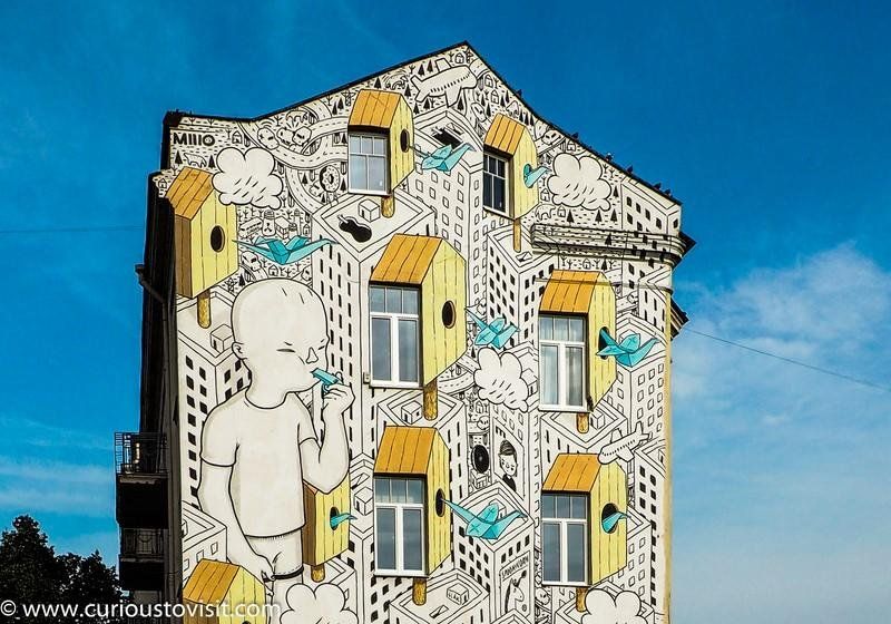 The Oldest Market in Vilnius and Cool Street Art