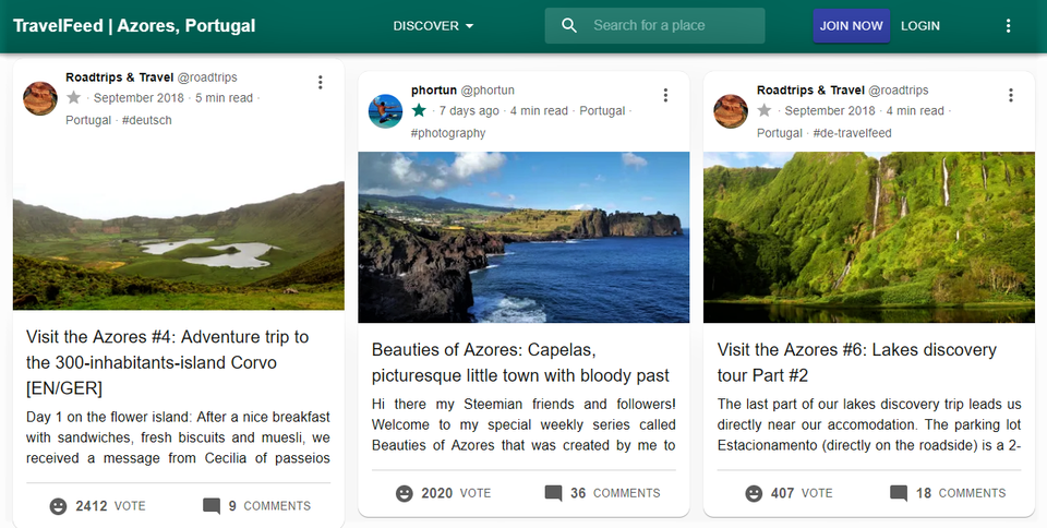Už jste vyzkoušeli TravelFeed.io? (promotion of TravelFeed.io in Czech language) 