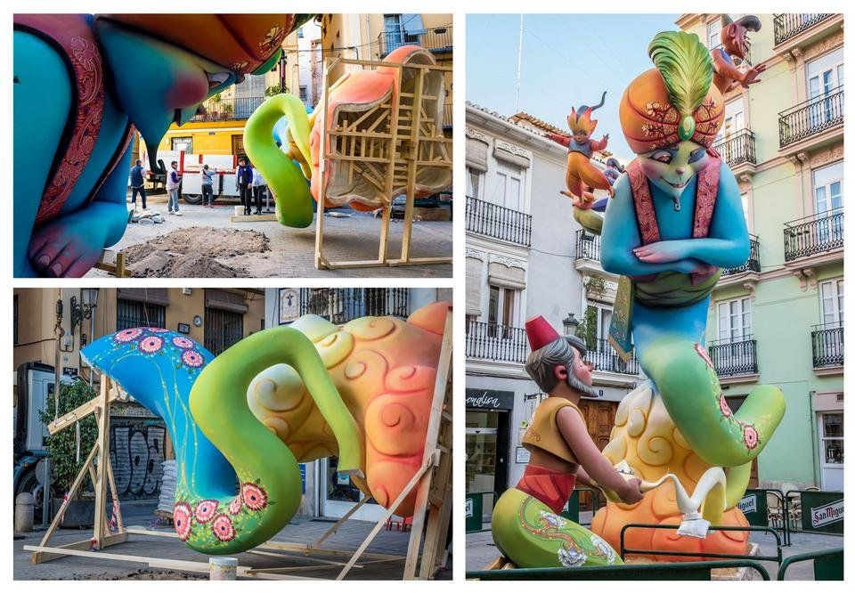 The Story of the Fallas Sculptures in Valencia, Spain