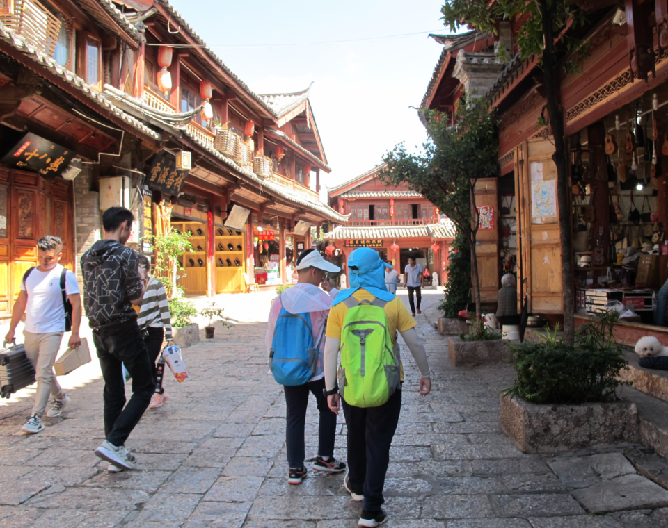 云南游（二）--丽江古城四方街 Travel Notes of Yunnan (2)-Lijiang Ancient City