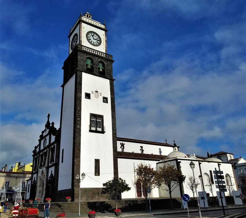 Beauties of Azores: picturesque churches of Sao Miguel