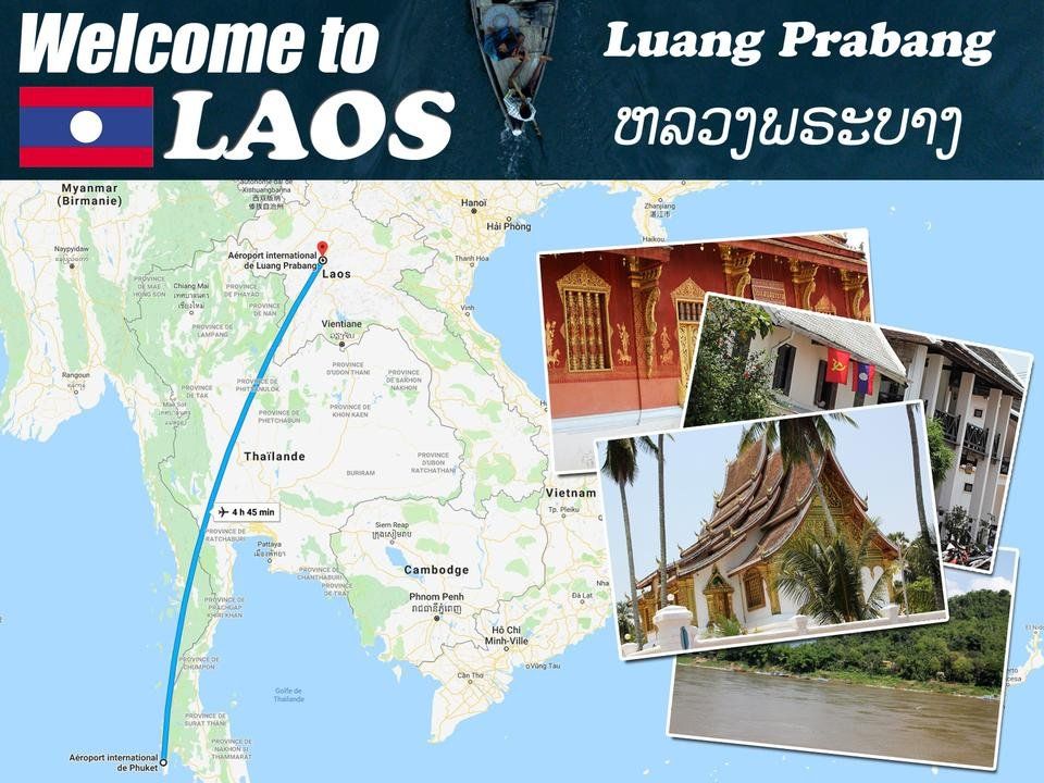 Welcome to LAOS - ຫລວງພຣະບາງ (visite de Luang Prabang)