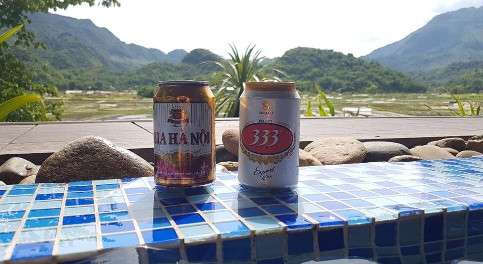 Beers with a Vietnamese view!