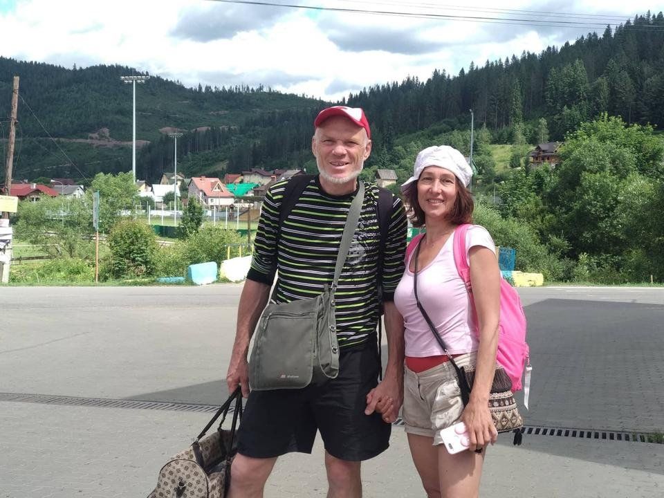 Slavske resort in the center of the Ukrainian Carpathians