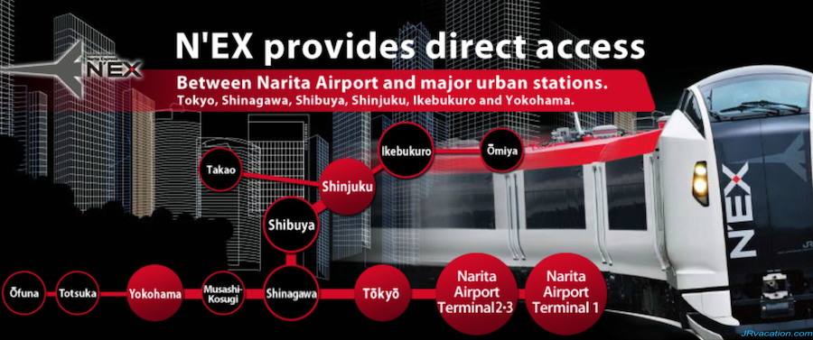 How to travel from Narita Airport to Tokyo Metropolitan areas